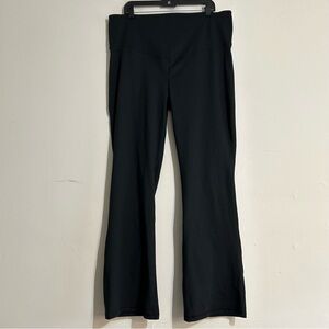 Gap Maternity Power Full Panel flare Leggings Yoga Pants Black XL Regular